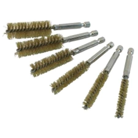 Gizmo Twisted Wire Bore Brush Set - Brass GI1362642